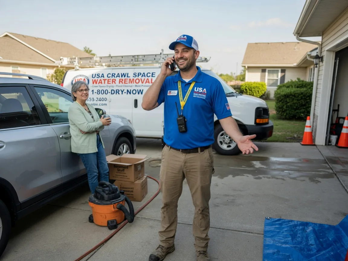 Crawl Space Water Removal Tarlton, OH FAQs
